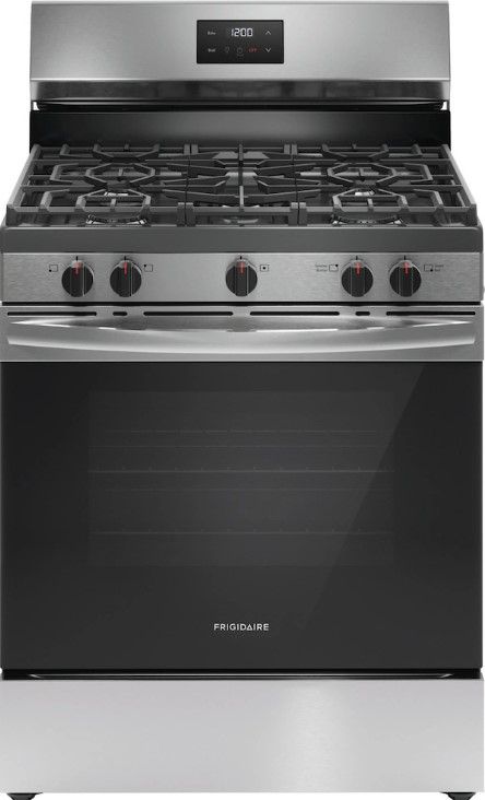 Frigidaire® 30" Stainless Steel Freestanding Gas Range-0