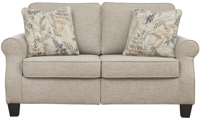 Signature Design by Ashley® Alessio Beige Loveseat-1
