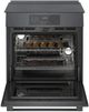 Bosch 800 Series 30" Black Stainless Steel Slide In Induction Range -1