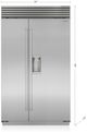 Sub-Zero® Classic 48" 28.4 Cu. Ft. Stainless Steel Side-by-Side Refrigerator-2