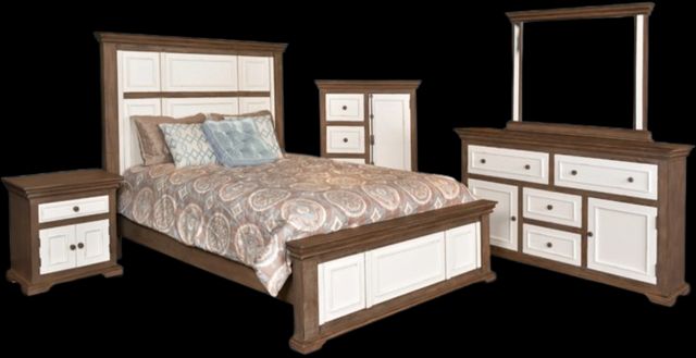 Horizon Home® Florence 5-Piece Summer Gray Queen Bedroom Set