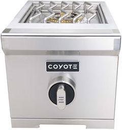 Coyote® 12" Built-In Liquid Propane Stainless Steel Single Side Burner