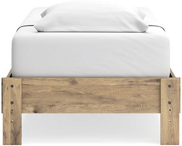 Signature Design by Ashley® Larstin Brown Twin Panel Bed-3