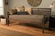 Kodiak Furniture Boho Rustic Walnut Twin Daybed Frame-4