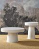 Currey & Company Harlow White Accent Table-4