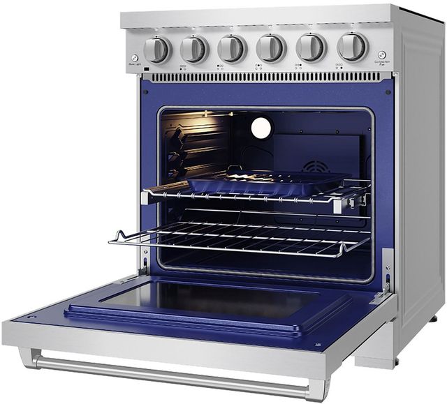 Thor Kitchen Gordon Ramsay Series 30" Stainless Steel Pro Style Electric Range with Precision Knob Control & Stainless Steel Hardware-3