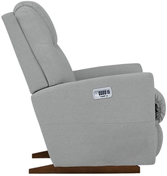 La-Z-Boy® Sparrow Bluestone Power Rocking Recliner with Headrest and Lumbar-1