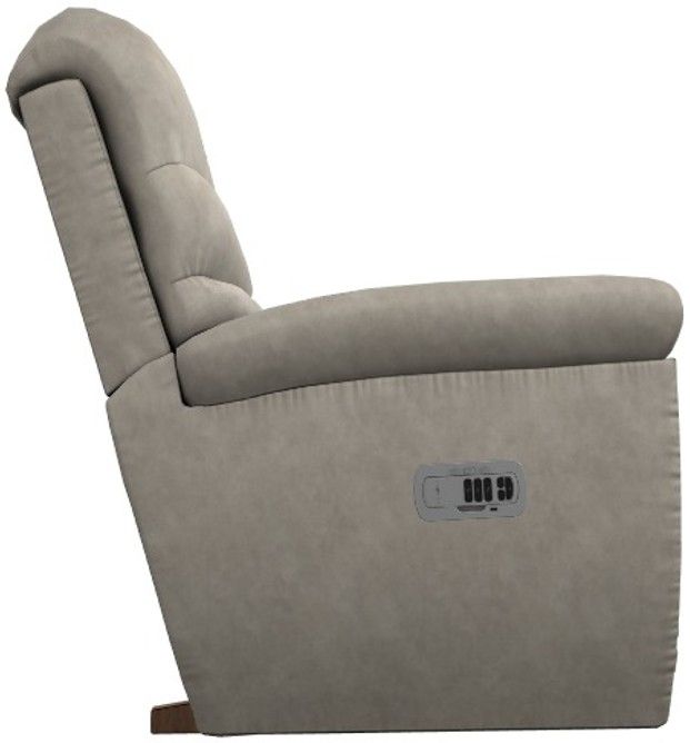 La-Z-Boy® Joshua Pebble Power Rocking Recliner with Headrest-3
