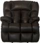 Catnapper® Victor Chocolate Power Lay Flat Chaise Recliner-2