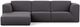 EQ3 Customizable Morten 3-Piece Left-Arm Facing Sofa Sectional and Chaise-1