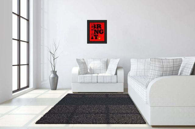 Classy Art Bring It Framed Print Wall Art Framed Print Wall Art-2