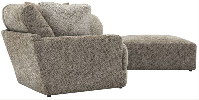Jackson Furniture Turner 3-Piece Mushroom Sectional with Ottoman-4