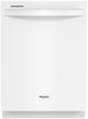 Whirlpool® 24" White Built In Dishwasher with AI Intelligent Wash and Tall Top Rack-0