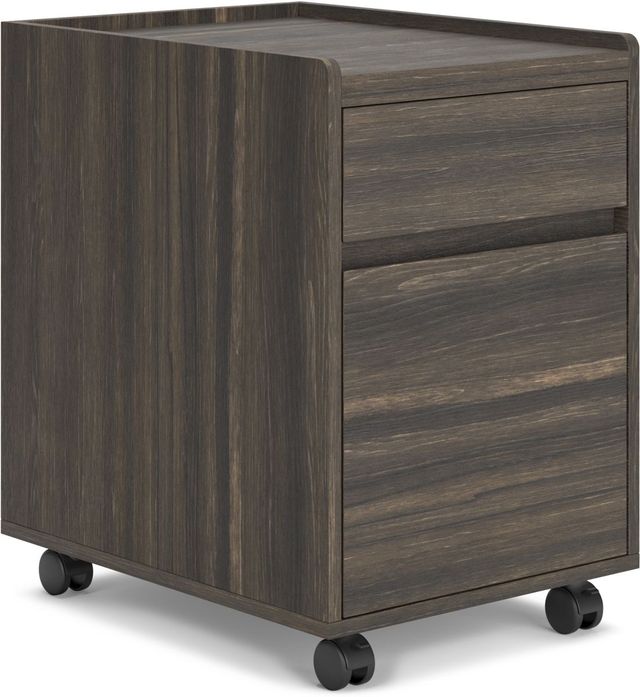 Signature Design by Ashley® Zendex Dark Brown File Cabinet-0