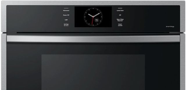 Samsung 30" Stainless Steel Oven/Microwave Combination Electric Wall Oven-6