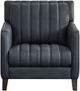 Hydeline® Ennis Gunmetal Gray Chair-0