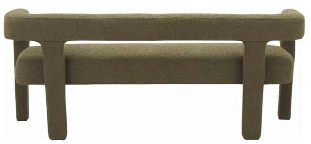 Meridian Furniture Athena Olive Upholstered Bench-3
