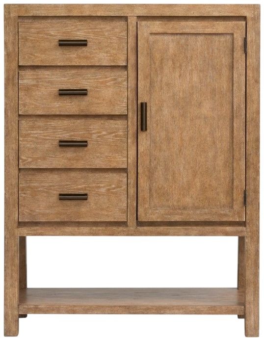 Magnussen Home® Plum Creek Sierra Brown Door Chest-2