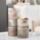 Crestview Collection Ellery Brown Medium Metallic Smoke Hurricane Globes Candleholder-3