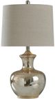 Stylecraft Beige/Nickel Table Lamp-0