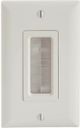 Sanus® White Cable Management Brush Wall Plate-0