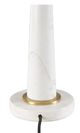 Wildwood Lamps Guinevere Natural White Table Lamp with Antique Brass Accent-3