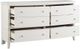 Mazin Furniture Cotterill Antique White Dresser-2