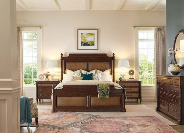 Hooker® Furniture Charleston Maraschino Cherry King Panel Bed-1