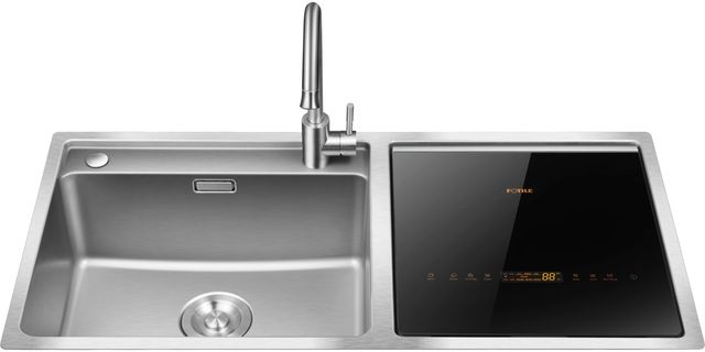 FOTILE 39" Stainless Steel Built In Sink Dishwasher Combination