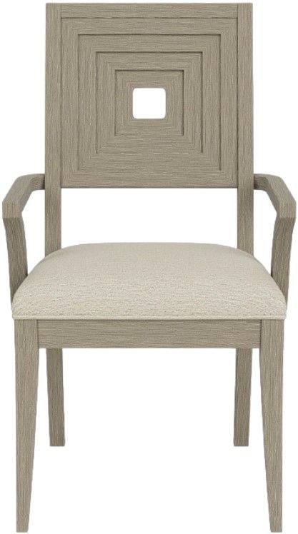 Riverside Furniture Cascade Dovetail 2-Piece Upholstered Wood Back Arm Chair Set-2
