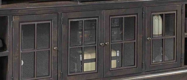 Aspenhome® Churchill Ghost Black 84" Console with 4 Doors-3