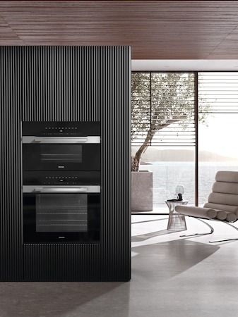 Miele 30" Clean Touch Steel Single Electric Wall Oven -2