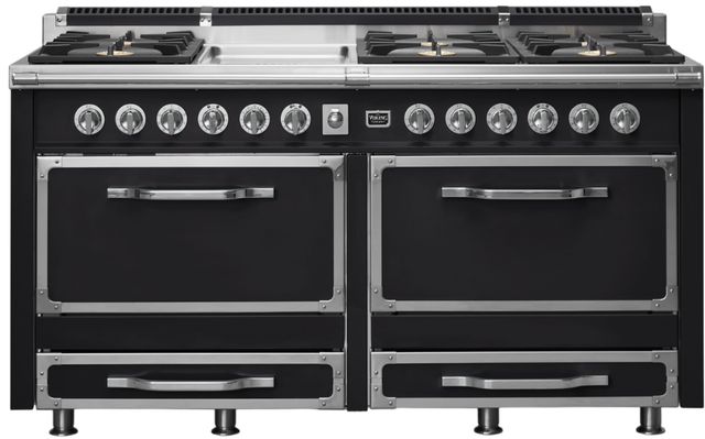 Viking® Tuscany 66” Onyx Pro Style Dual Fuel Range with Griddle-0