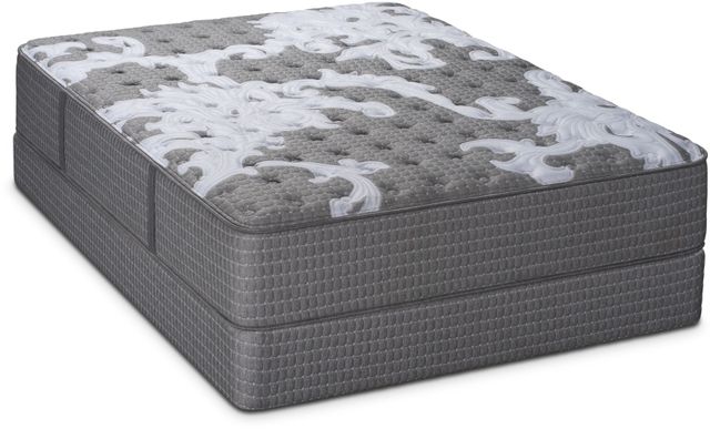 Restonic® First Light® Artwork Hybrid Cushion Firm Tight Top Twin XL Mattress-2