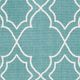 Surya Alfresco Teal/White 5'x8' Area Rug-3