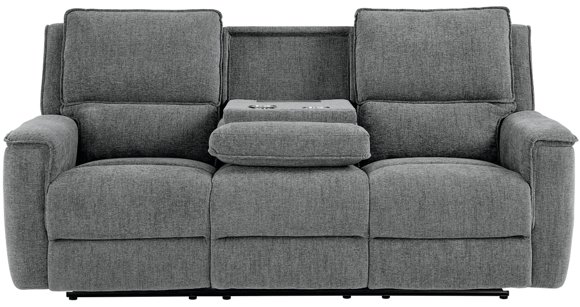 Bassett Furniture Club Level Calvin Power Reclining Sofa - Thumbnail 3