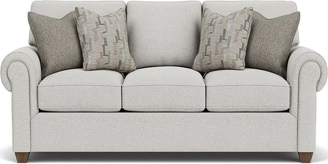Flexsteel® Carson Silver Glacier Sofa-1