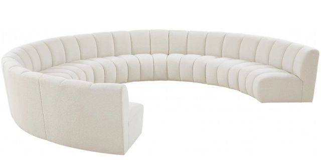 Meridian Furniture Infinity 9-Piece Cream Modular Sectional-0
