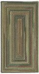 Capel Rugs Gramercy Sage 27" x 9' Concentric Rectangle Runner Rug-0
