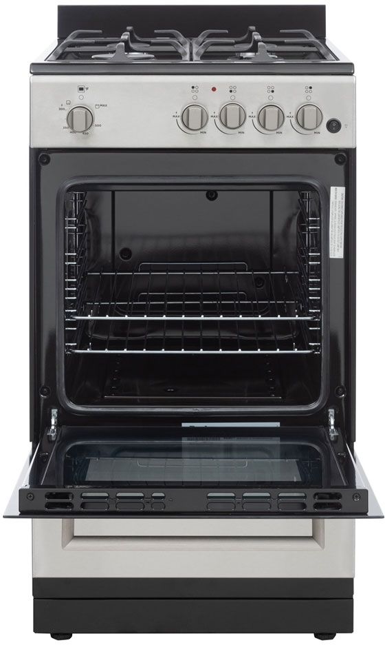 Danby 20" Stainless Steel Freestanding Gas Range-1