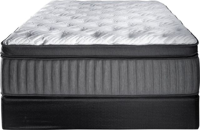 Spring Air® Penny 16" Hybrid Plush Box Top King Mattress-2