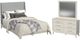 Elements International Westland 3-Piece Almond/Gray Full Upholstered Bedroom Set-0