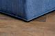 Furniture of America® Stavanger Blue Curved 2-Seater with Ottoman-3