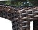 CabanaCoast® Customizable Louvre Wicker 48"x26" Outdoor Rectangular Coffee Table-2