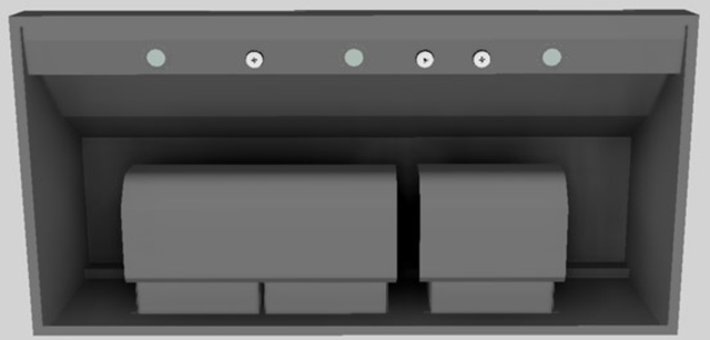 Vent-A-Hood® 48" Gunsmoke Wall Mounted Range Hood-3