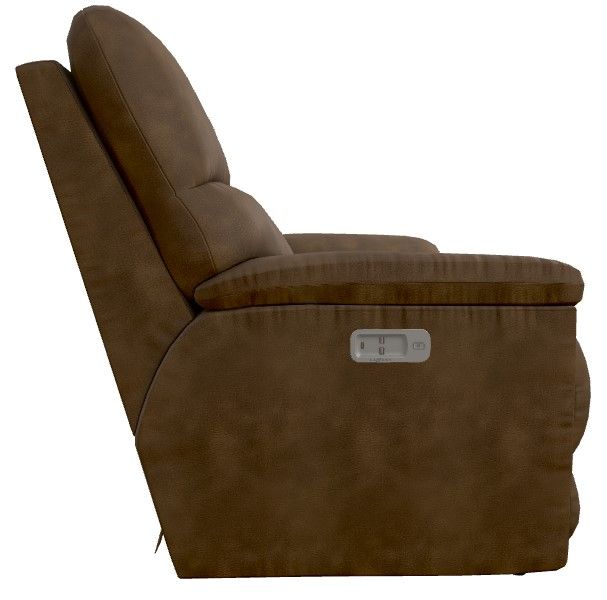 La-Z-Boy® Brooks Ash Power Reclining Loveseat with Headrest-2