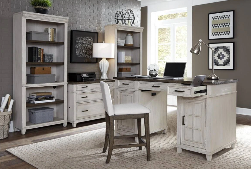 Aspenhome Caraway Executive Desk - Thumbnail 4