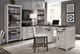 aspenhome® Caraway Aged Ivory 66" Executive Desk-1