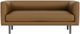EQ3 Replay Club Leather Loveseat-1