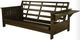 Kodiak Furniture Jozie Graystone/Natural Beauty Taupestone Full Futon Frame with Mattress-4